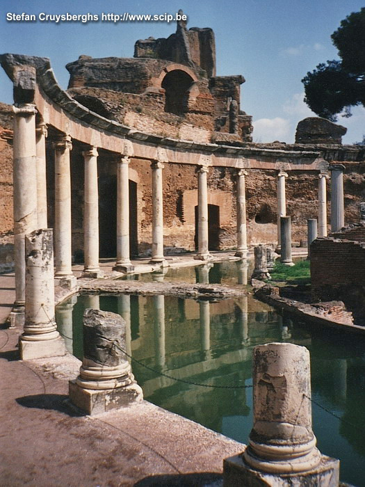 Tivoli - Villa van Hadrianus 'Villa Adriana' werd gebouwd tussen 118 en 138 n. Chr. in opdracht van keizer Aelius Hadrianus. Stefan Cruysberghs